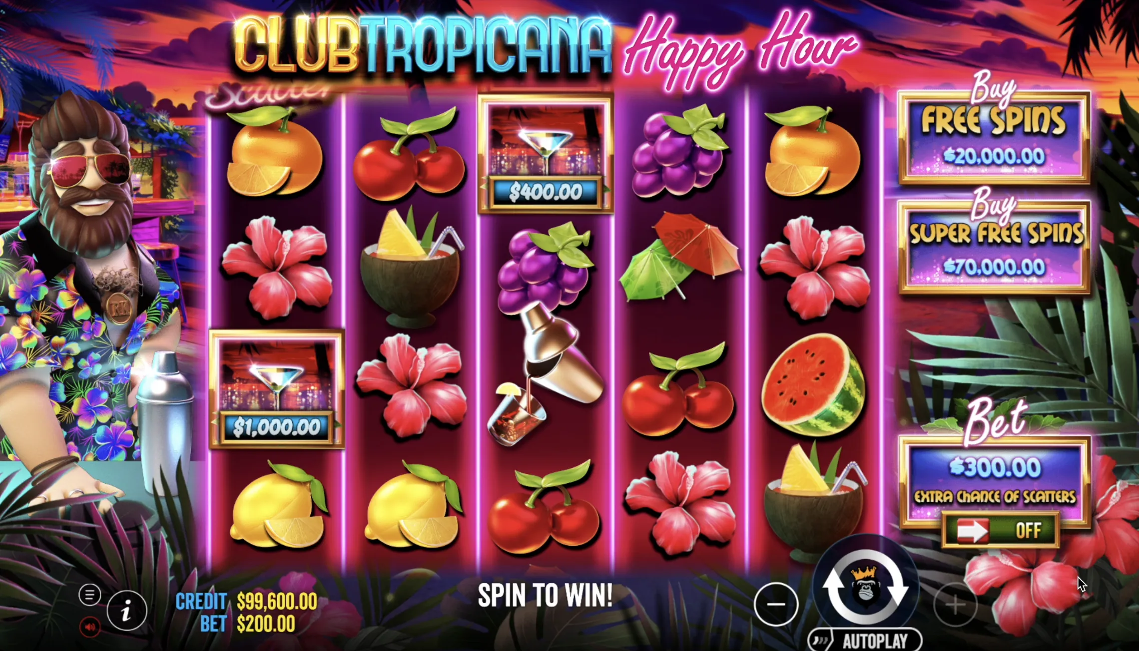Club Tropicana - Happy Hour demo